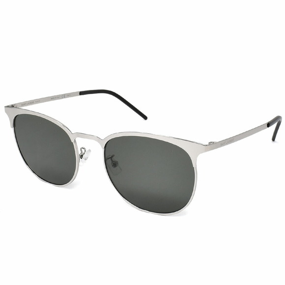Saint Laurent Paris Yves Sunglasses Teardrop Grey Silver SL SLIM - Picture 1 of 7